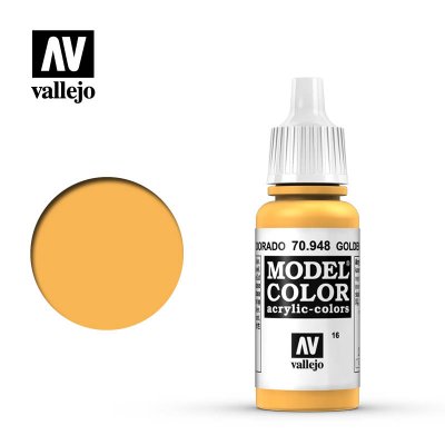 Vallejo Model Color 70948 Golden Yellow