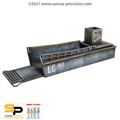 Zoom bild av N032 WW2 LCM Landing Craft Sarissa 28mm