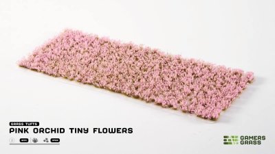Zoom bild av Pink Orchid Tiny Flowers
