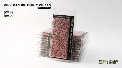 Zoom bild av GGFS-PO Pink Orchid Tiny Flowers GamersGrass