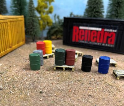 Zoom bild av Oil Drums 28mm Renedra