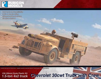 Rubicon Models Chevrolet WB 30cwt Truck 28mm