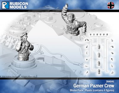 Rubicon Models German Panzer Crew 28mm