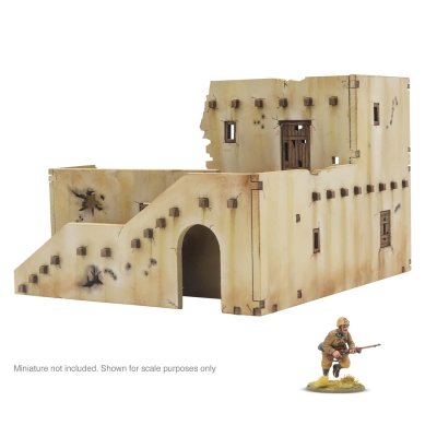 Zoom bild av SLC0034 Adobe Building - Ruins 28mm Bolt Action Warlord Games