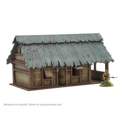 Zoom bild av SLC0101 Asian Villages - Large building 28mm Skytrex