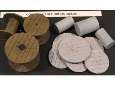 Zoom bild av Empty Cable Drums
