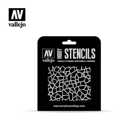 Vallejo Hobby Stencils Giraffe Camo WWII
