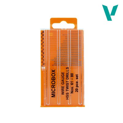 Zoom bild av Set of 20 Drill Bits, no. 61-80