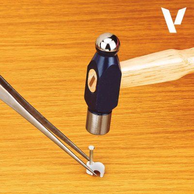 Zoom bild av Straight Tip Stainless Steel Tweezers (175 mm) Vallejo