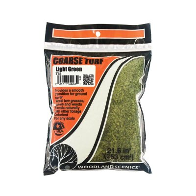 Zoom bild av Coarse Turf Light Green Woodland Scenics