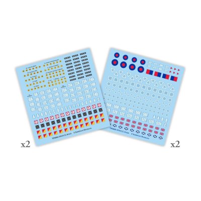 Zoom bild av British Decals (Checkpoint Charlie) 15mm World War III: Team Yankee Battlefront