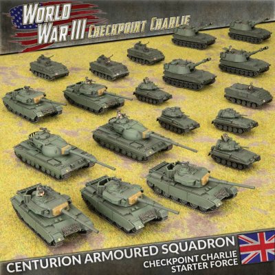 Zoom bild av TBRAB04 Centurion Territorial Armoured Squadron - Limited Edition 15mm World War III: Team Yankee Battlefront