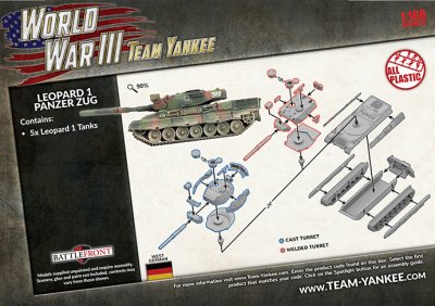 Zoom bild av Leopard 1 Panzer Zug