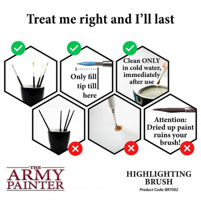 Zoom bild av Hobby: Highlighting Brush