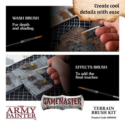 Zoom bild av GameMaster Terrain Brush Kit