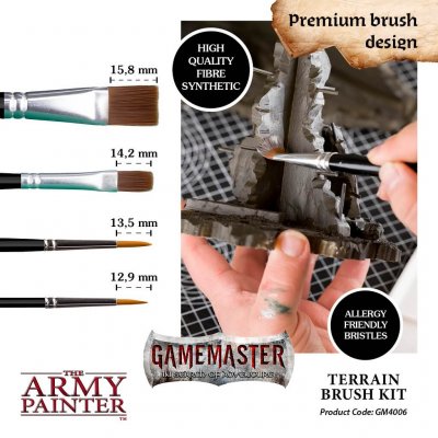 Zoom bild av GameMaster Terrain Brush Kit