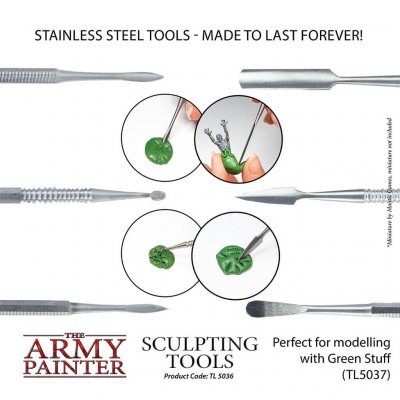 Zoom bild av Sculpting Tools