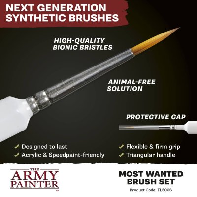 Zoom bild av TL5066 Most Wanted Brush Set Army Painter