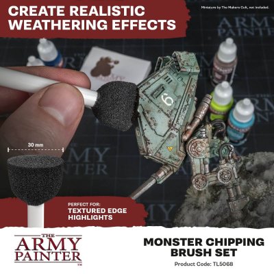 Zoom bild av TL5068 Monster Chipping Brush Set Army Painter