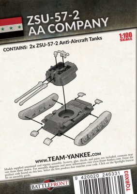 Zoom bild av TQBX03 ZSU-57-2 AA Platoon Battlefront