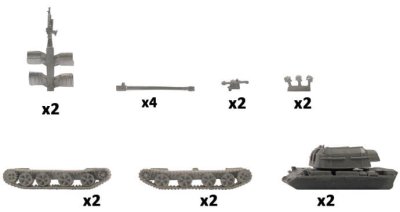 Zoom bild av ZSU-57-2 AA parts