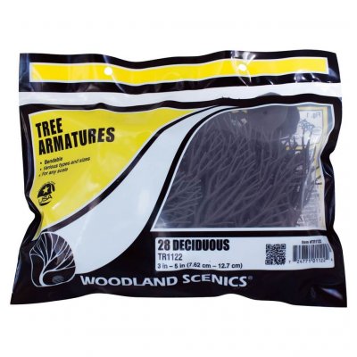 Zoom bild av Deciduous Tree Armatures x28 (7.62 - 12.7 cm)