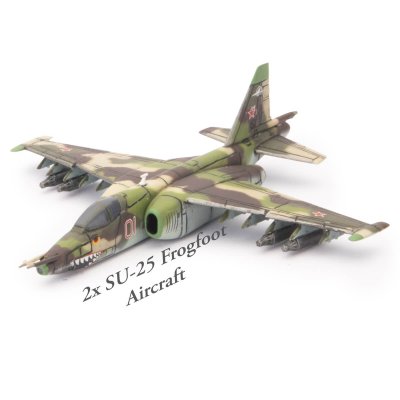 Zoom bild av SU-25 Frogfoot Aircraft 15mm