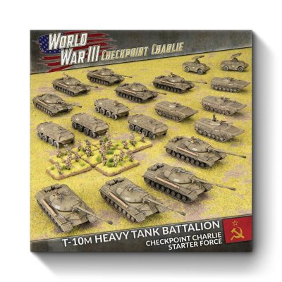 Zoom bild av TSUAB07 T-10M Heavy Tank Battalion - Limited Edition 15mm World War III: Team Yankee Battlefront