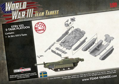 Zoom bild av TSWBX01 Strv 103 S-tank Platoon 15mm Battlefront