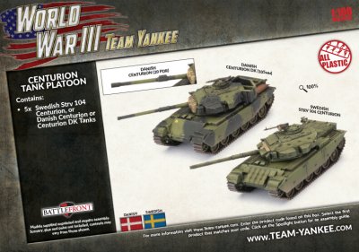 Zoom bild av TSWBX02 Centurion Tank Platoon 15mm Battlefront