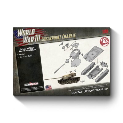 Zoom bild av M103 Heavy Tank Platoon 15mm World War III: Team Yankee
