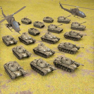 Zoom bild av M48 Patton Tank Company - Limited Edition 15mm World War III: Team Yankee Battlefront