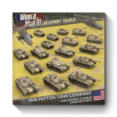 Zoom bild av TUSAB07 M48 Patton Tank Company - Limited Edition 15mm World War III: Team Yankee Battlefront