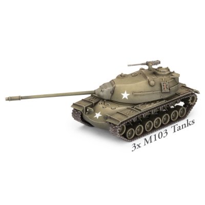 Zoom bild av M48 Patton Tank Company - Limited Edition 15mm World War III: Team Yankee