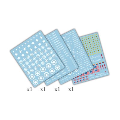 Zoom bild av American Decals 15mm
