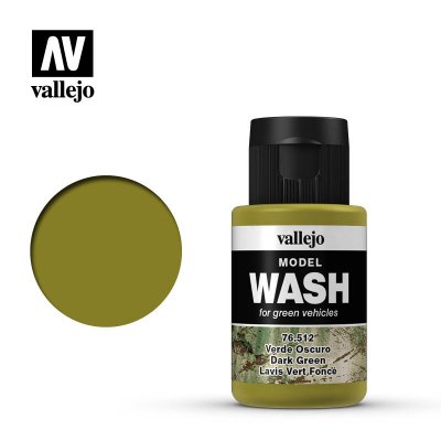 Vallejo Model Wash 76512 Dark Green