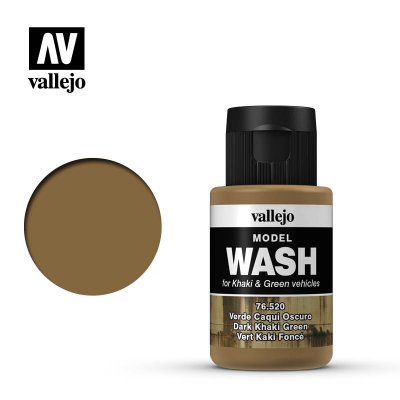 Vallejo Model Wash 76520 Dark Khaki Green