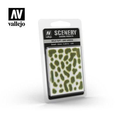Zoom bild av Vallejo Scenery Wild Tuft Dry Green S