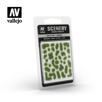 Zoom bild av Vallejo Scenery Wild Tuft Green M