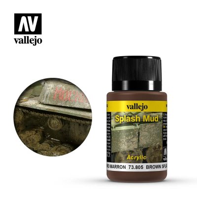 Vallejo Weathering Effects 73805 Brown Splash Mud