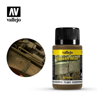 Vallejo Weathering Effects 73801 European Splash Mud