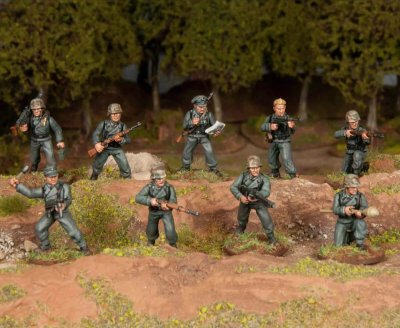 Zoom bild av Panzer Lehr Division 28mm Wargames Atlantic