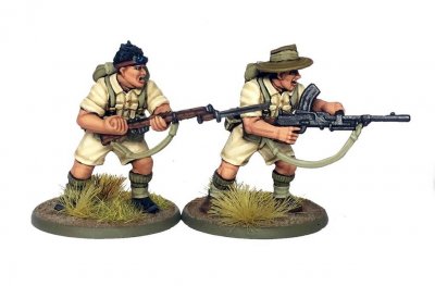 Zoom bild av British Commonwealth Infantry