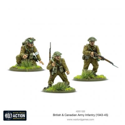 Zoom bild av British & Canadian Army Infantry (1943-45)