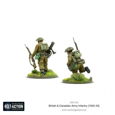 Zoom bild av British & Canadian Army Infantry (1943-45)