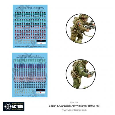 Zoom bild av British & Canadian Army Infantry (1943-45)