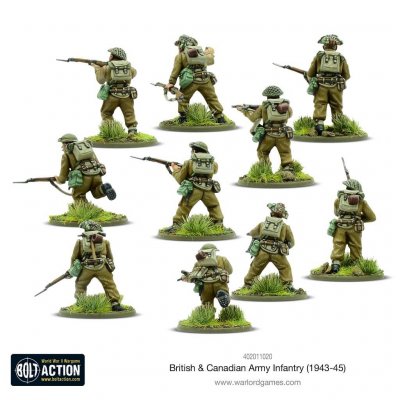 Zoom bild av British & Canadian Army Infantry (1943-45)