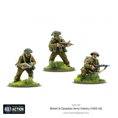Zoom bild av British & Canadian Army Infantry (1943-45)