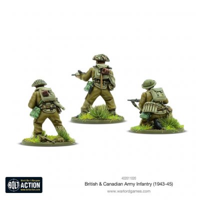 Zoom bild av British & Canadian Army Infantry (1943-45)