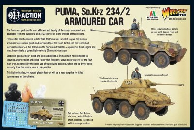 Zoom bild av Puma Sd.Kfz 234/2 Armoured Car